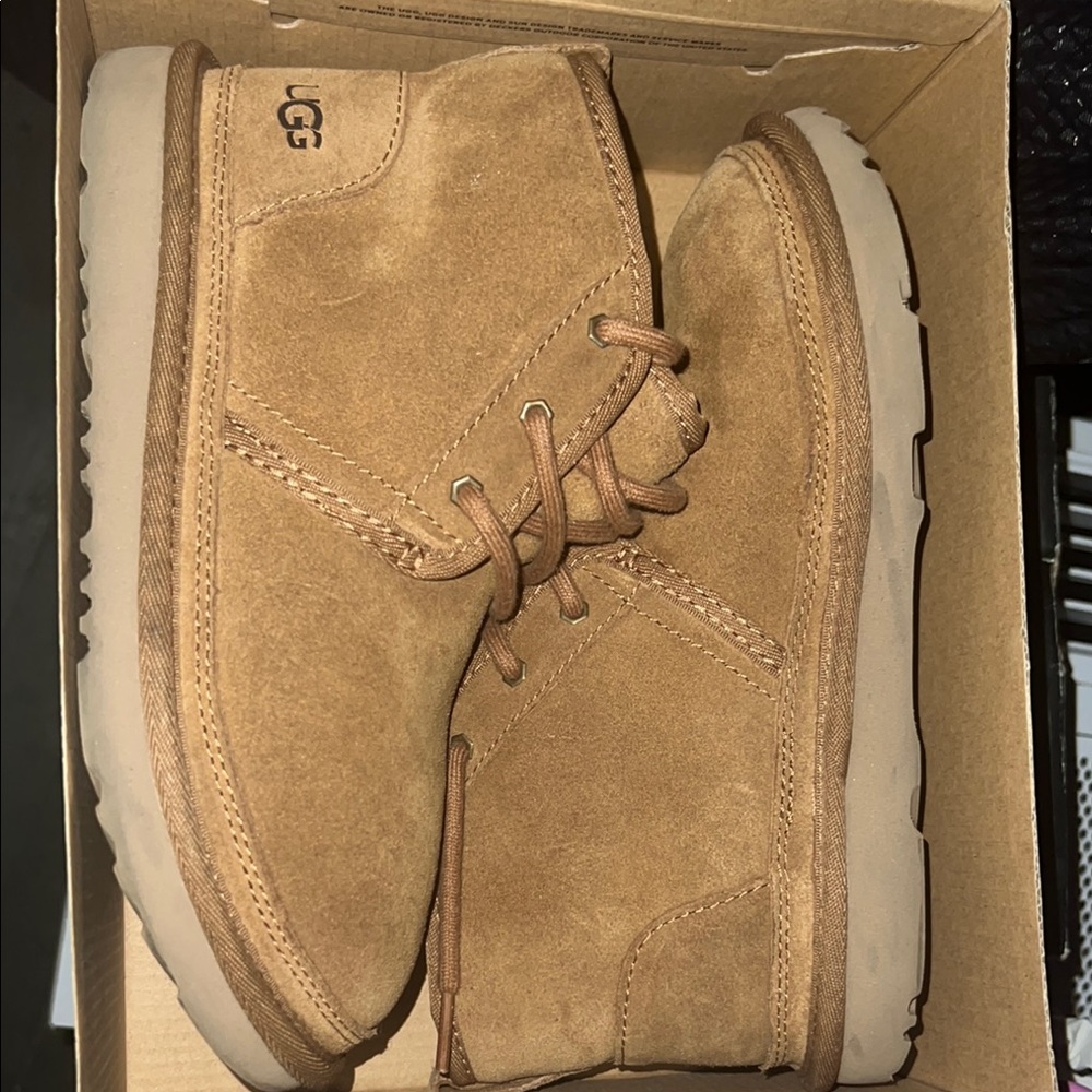 UGG Men's Tan Suede Boots